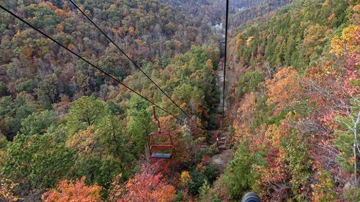 Natural Bridge State Park - Sky Lift