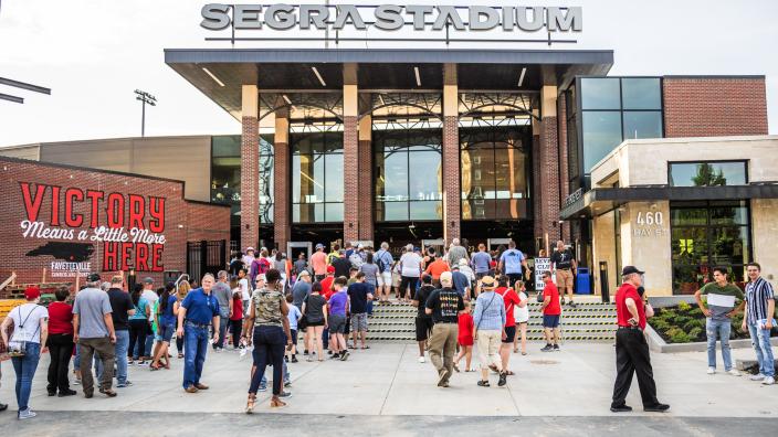 Fayetteville Observer  Segra Stadium store and restaurants