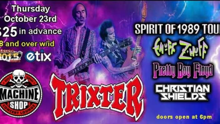 T．UTU　with　The　BAND　Phoenix　Tour　2016 Bl Spirit of 1989 Tour - Trixter, Enuff Znuff, Pretty Boy Floyd