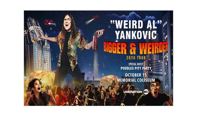 Weird Al” Yankovic BIGGER & WEIRDER Tour