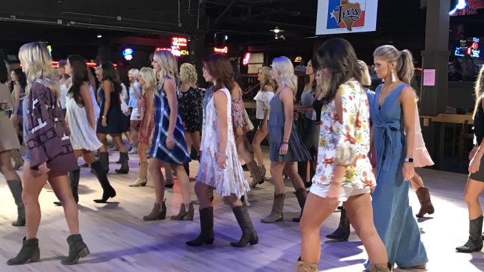 Line dancing dress top