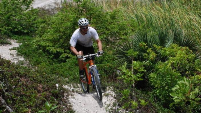 Quiet waters sales mountain bike trails