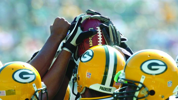 Lambeau Field Printed on 9.5