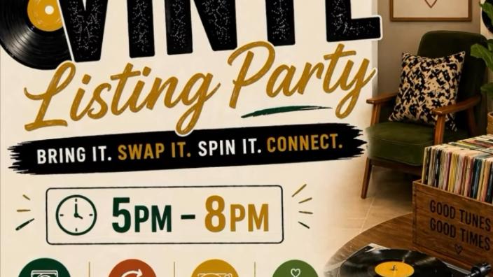Vinyl Listening Party