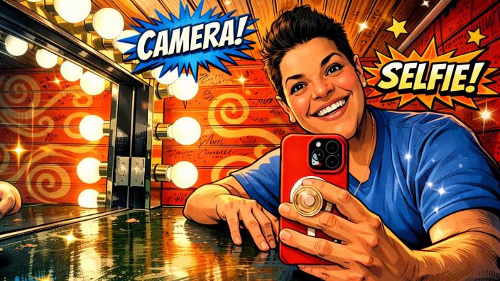 Jen Kober Comedy Graphic