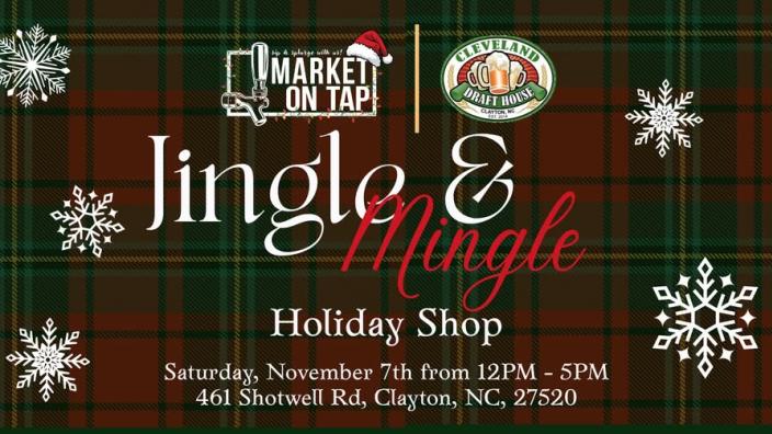 Jingle & Mingle Holiday Shop Graphic