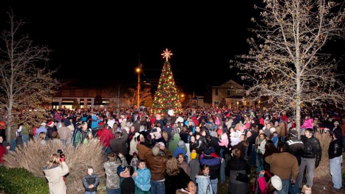 Clayton Christmas Village & Tree Lighting Graphic