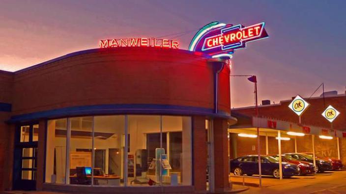 Manweiler-Maupin Chevrolet National Historic Place - Hoisington KS
