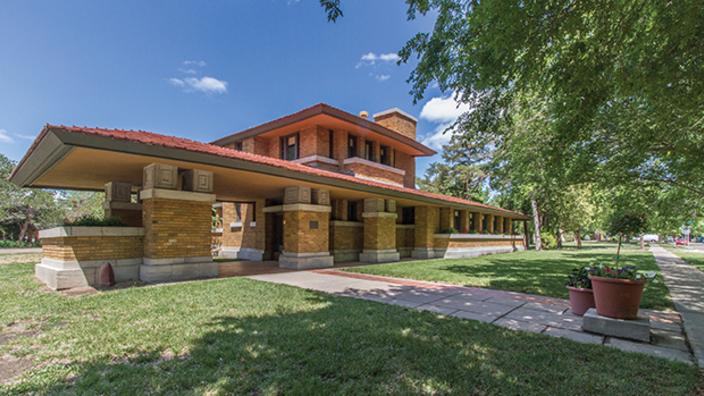 Frank Lloyd Wright's Allen House Museum & Study Center - Wichita