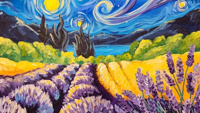 LILAC SERENADE Dawne Barnes 絵画 LILAC SERENADE Dawne Barnes 絵画