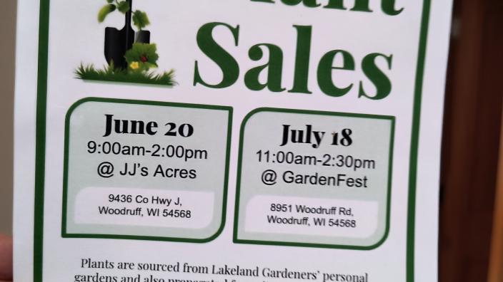 Lakeland Gardeners Plant Sale