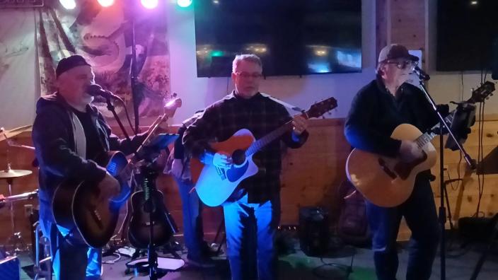 Flying Blind at Black Bear Bar & Grill