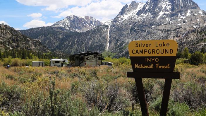 Silver clearance lake camping