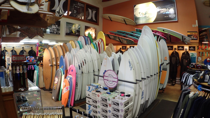 Wavelengths clearance surf shop