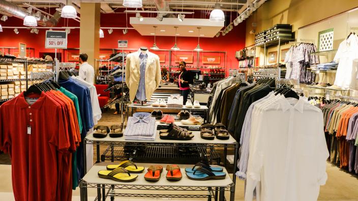 Johnston and murphy retailers sales
