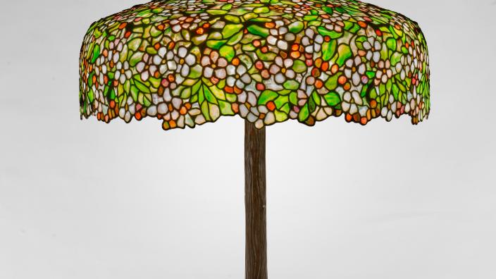 Tiffany's Gardens in Glass Exhibit