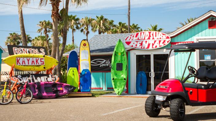 Island surf shop and kayaks top