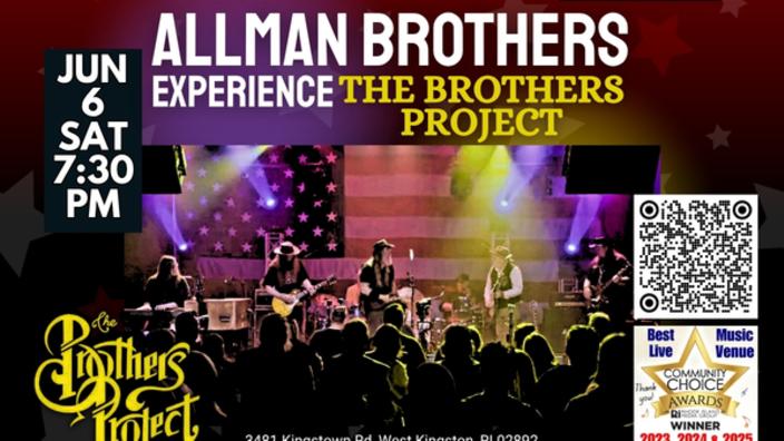 Allman Brothers Experience - The Brothers Project 6/6/26 SAT 7:30PM