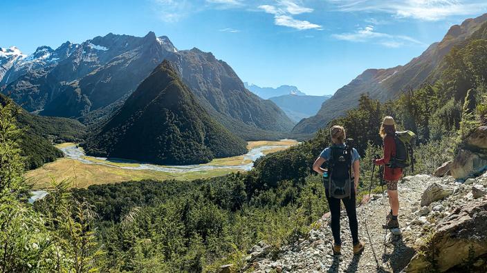 Routeburn Track 3 day 2 night guided walk Official Queenstown