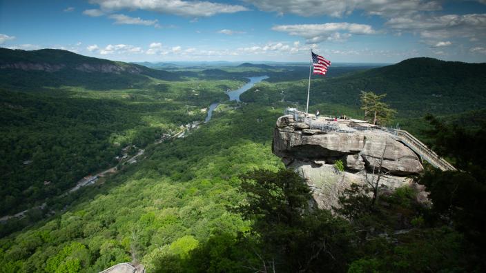 Chimney Rock at Chimney Rock State Park