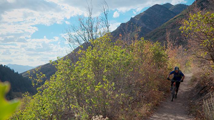 Mill Creek Pipeline Mountain Bike Trail via Rattlesnake Gluch