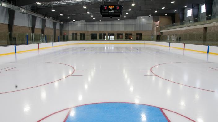 Center ice clearance