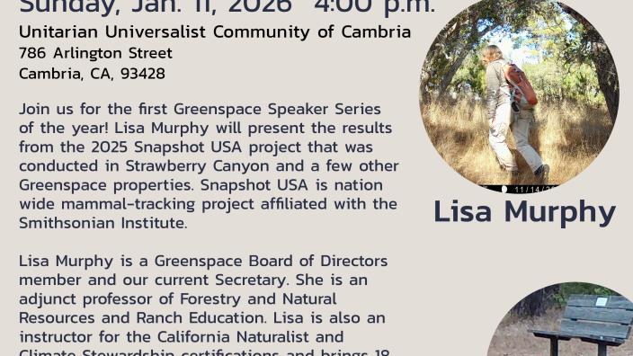 Greenspace Speaker Series-Snapshot USA 2025