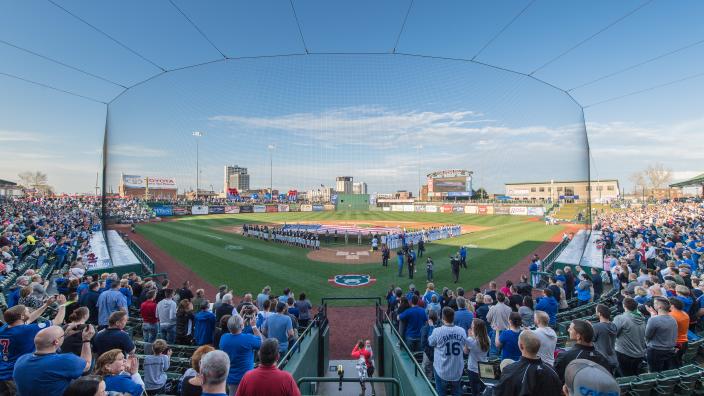 South Bend Cubs Home Plate Suite