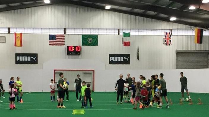 Indoor center hot sale soccer