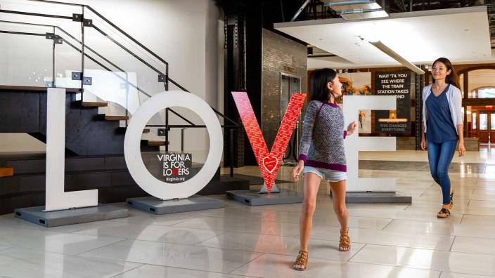 LOVEwork at Virginia Welcome Center at Main Street Station