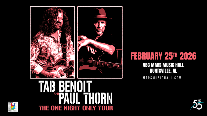 Tab Benoit + Paul Thorn: One Night Only