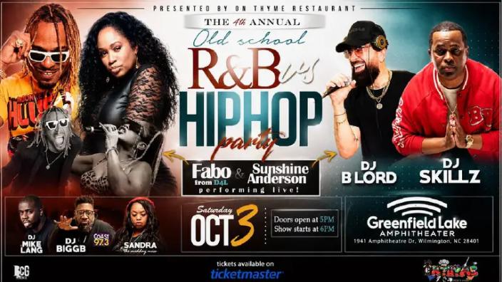洋楽 G-Rap CHI-TOWN from Bangin' to Ballin' Old School R&B Vs Hip Hop Party | Wilmington, NC 28401