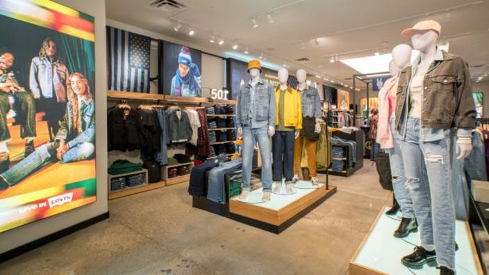 Levis festival shop mall