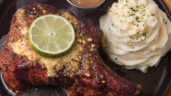 Perry steakhouse pork chop store