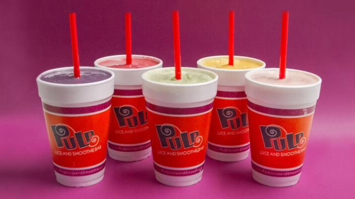 Pulp juice bar top