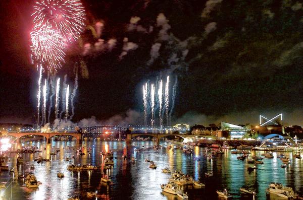 Fireworks on the River