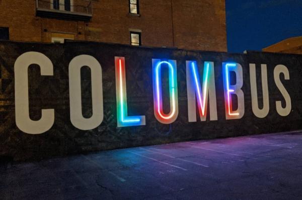 Columbus Love Mural | Photo by @cbuslovemural