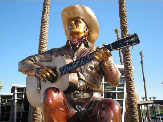Back In the Saddle Again sculpture