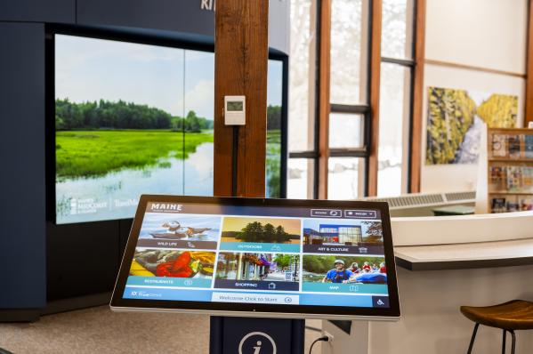 Kiosk in Kittery
