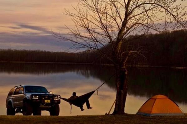 Camping at Kentucky Lake