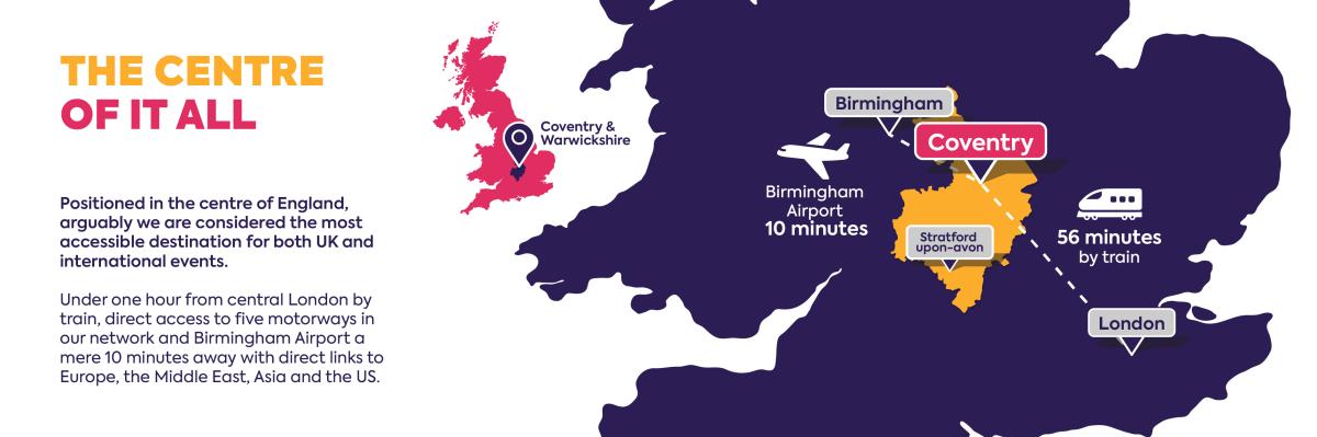 Conference Map of Coventry