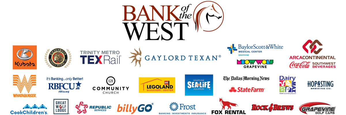 Sponsors for Main Street Fest in Grapevine, Texas