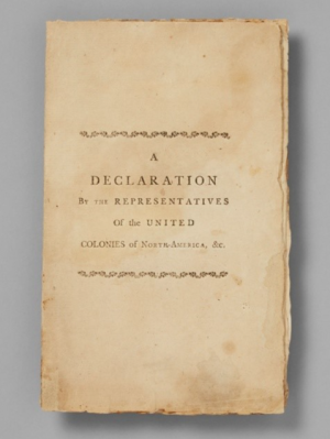 Declaring the Revolution