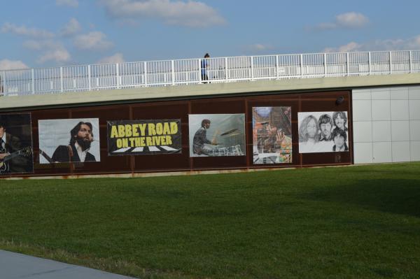 Beatles images during Abbey Road on the River