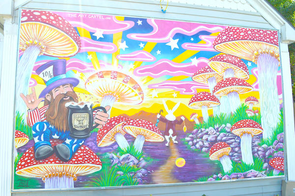 Floyd County Brewing Mural