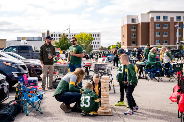 Packers Johnsonville Tailgate Village