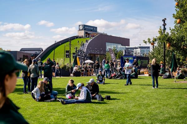 Tailgating at Titletown
