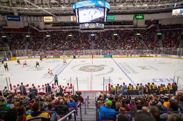 Gamblers Hockey game