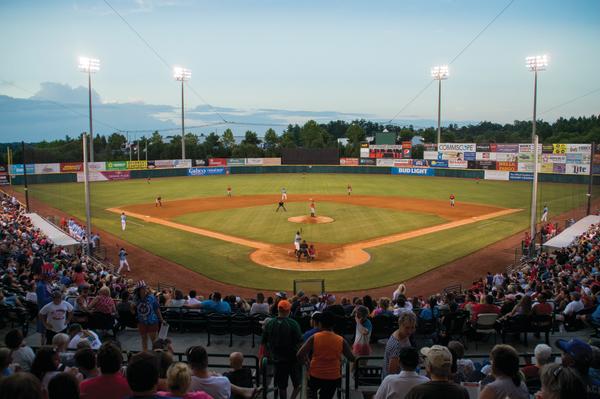 Hickory Crawdads- L.P. Frans Stadium