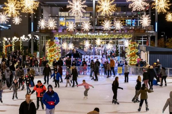 Color Burst Park Ice Rink - Merriweather District